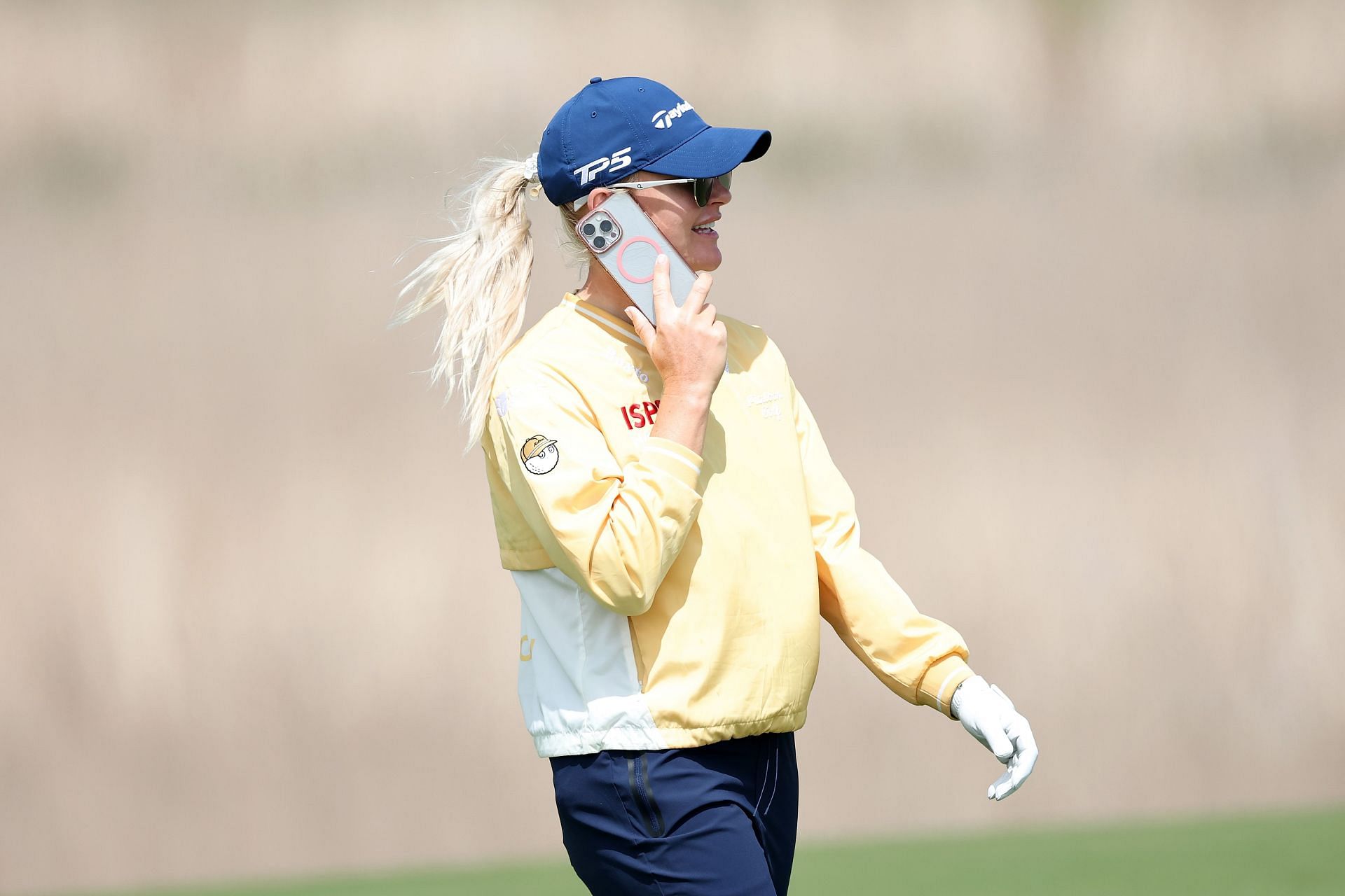Charley Hull during the practice ahead of the U.S. Women's Open 2025 (Image Source: Getty)